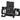 Sort sikringsklemme SNAP IN 2 vandrette tilsutninger 4mm² med LED  (10-36VDC) silringstørrelse ( 5x20 mm) 6,3 A 250V - 1