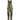 Snickers Helbukser stretch hylsterlommer 6012 khakigrøn/sort str 54 - 1