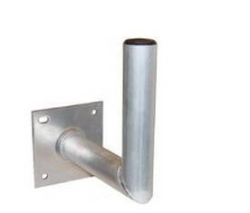 Gavl beslag vinkel ø50 350 x 350mm Alu - 1
