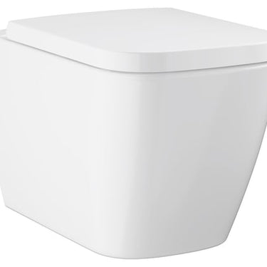 GROHE BauEdge Ceramic væghængt toilet inkl. sæde m/låg - 1