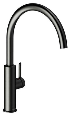 Damixa Iris køkkenarmatur 225mm C-tud børstet grafit grå - 1