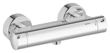 Damixa Iris termostatbatteri 1/2" forkromet - 1