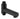 Damixa Iris kartud m/omskifter 3/4"x1/2"/117mm mat sort - 1