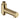 Damixa Iris kartud m/omskifter 3/4"x1/2"/117mm børstet bronze - 1