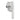 LK One stikkontakt flexFront, 2-polet med DK-jord, 1½ modul, hvid - 2