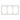 LK One designramme, 3x1½ modul, hvid - 2