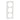 LK One designramme, 3 modul, hvid - 1
