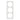 LK One designramme, 3 modul, hvid - 8