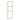LK One designramme, 3½ modul, hvid - 1