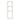 LK One designramme, 3½ modul, hvid - 4