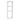 LK One designramme, 3½ modul, hvid - 7