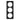 LK One designramme, 3 modul, sort - 7