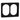 LK One designramme, 2x1½ modul, sort - 8
