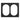 LK One designramme, 2x1½ modul, sort - 2