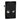 LK One antenneudtag slutdåse, TV/R, 1½ modul, sort - 1