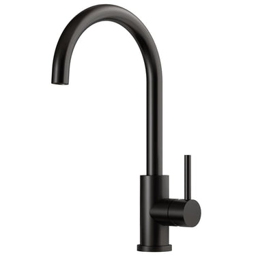 Lavabo Kubus 140 RS Round køkkenarmatur børstet PVD mat sort - 1