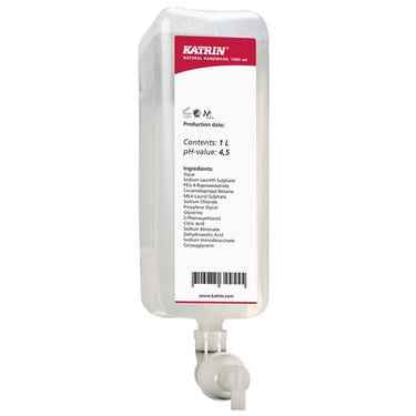 Katrin Flydende Håndsæbe Clean 1000ml 1 karton = 6 stk - 1