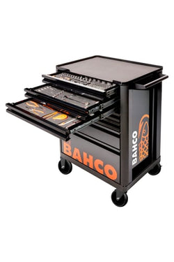 Bahco Værktøjsvogn 26“ sort 216 dele - 1