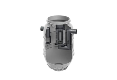 ACO Oleopator olieudskiller PEHD 3l/s/240/381ltr/DN110 m/slamfang grå - 1