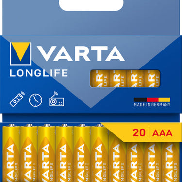 Varta Batteri Longlife AAA 20 stk - 1