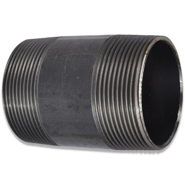 Nippelrør sort 190 mm X 1 - 1
