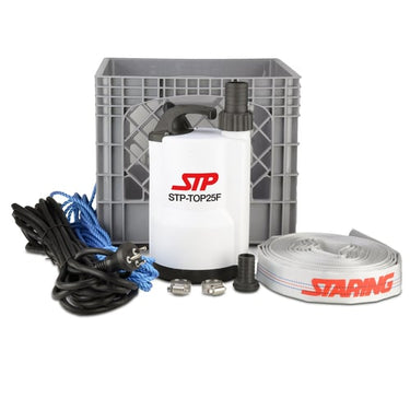 STP-TOP25F Dykpumpesæt fladsug 1" afgang 230V - 1