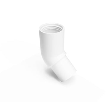 Purus vinkel 45° Ø40mm indstik/spids - 1