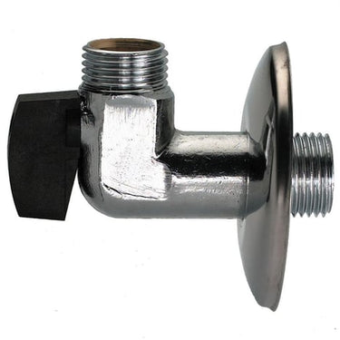 Gustavsberg Securex kuglehane 17-1230 vi dn15 Nippel/Nippel forkromet - 1