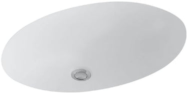 V&B 6147 Evana underlimnings vask hvid med overløb 500X350 mm - 1