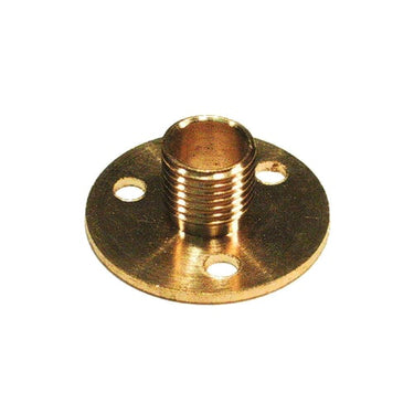Pladenippel M10 Ø25X10mm Messing - 1