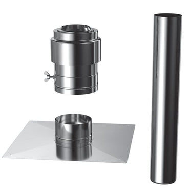 Bosch skorstenstop DN80 rustfrit stål - 1