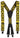 Snickers Logo elastiske seler 9064 gul/sort one-size - 1