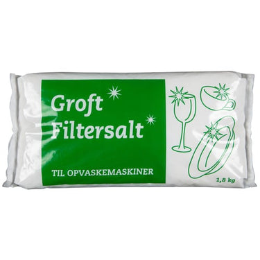 Salt til opvaskemaskine 1,8kg hvid - 1