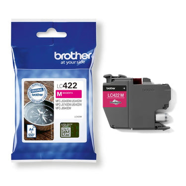 Brother LC422M Blækpatron 550 sider magenta - 1