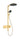 hansgrohe Raindance Alive S Showerpipe 300 1jet EcoSmart m/ShowerSelect Comfort poleret guld-optik PVD - 1