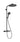 hansgrohe Raindance Alive S puro Showerpipe 300 1jet EcoSmart m/termostat børstet sort krom PVD - 1