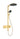 hansgrohe Raindance Alive S Showerpipe 300 2jet EcoSmart m/ShowerSelect Comfort poleret guld-optik PVD - 1