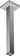 hansgrohe loftbefæstigelse E 30 cm 1/2" krom - 1