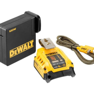 Dewalt 18V XR USB-Oplader Strømtilgang DCB094K - 1