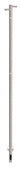Kriss Single håndklædetørrer 1480x32mm poleret rf - 1
