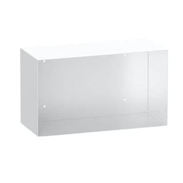 KRISS hylde hvidt stål 35x20x14cm - 1