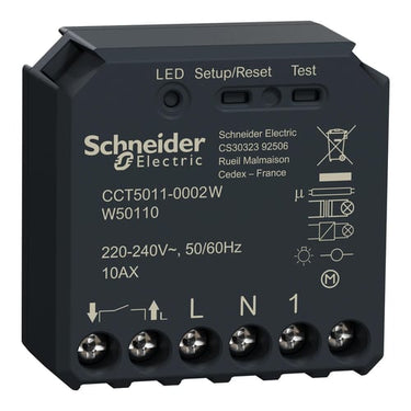 Relæ til indbygning, zigbee, puck, Wiser, lysstyring - 1