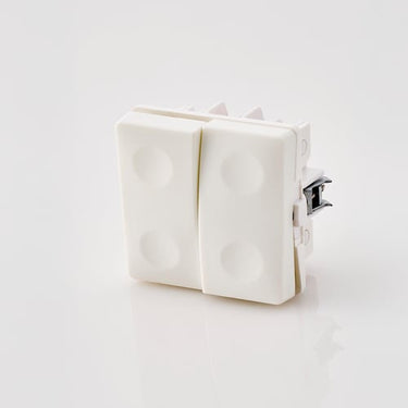 FESH SWITCH Curveline Afbryder Krone 1,0 - Hvid - 1