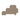 Endeplade AP dld 2,5/PE beige - 2