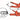 Minikrokodillenæb - 5002 sort 2mm - 1