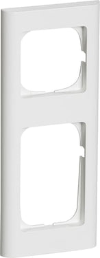 FUGA ramme Softline 68 2,5 modul hvid - 1