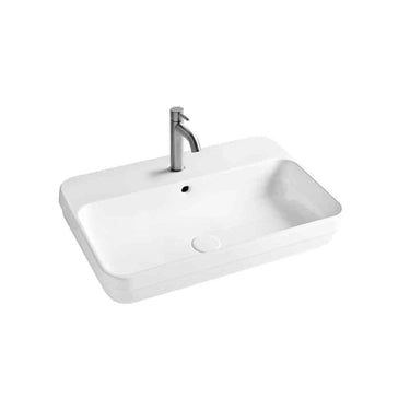 Lavabo Legacy 60 håndvask m/hanehul hvid - 1