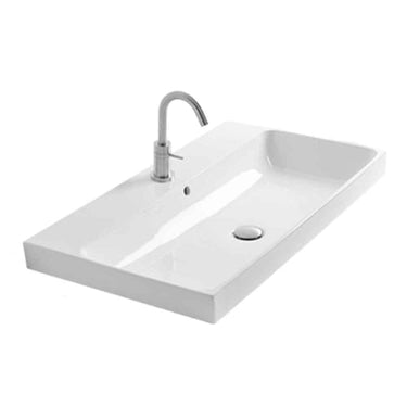 Lavabo Lavabo 60 håndvask m/hanehul hvid - 1