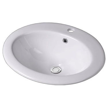 Lavabo Studio 510 håndvask m/hanehul hvid - 1