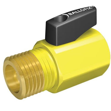 Ballofix m/håndtag muffe/nippel 3/8" - GAS - 1